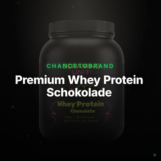 Premium Whey Protein Schokolade - 1.000g – Clean Showcase