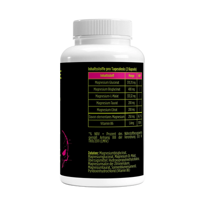 Magnesium 5x Komplex + B6 - 120 Kapseln