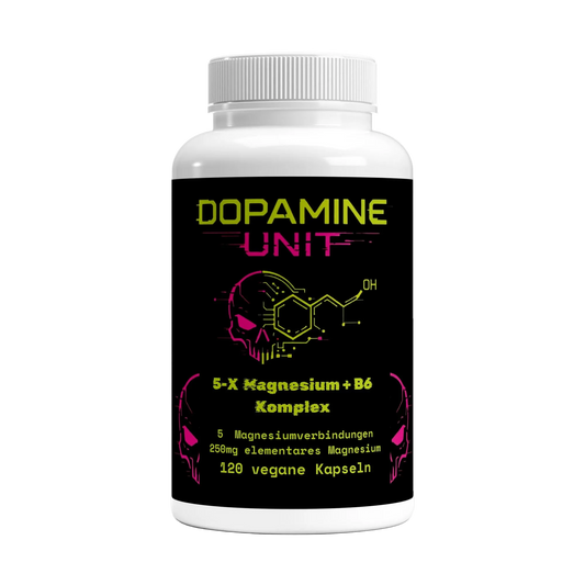 Magnesium 5x Komplex + B6 - 120 Kapseln