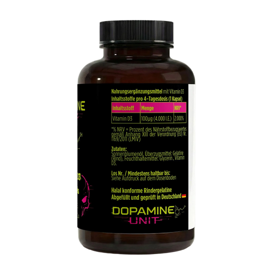 Vitamin D3 4,000 IU - 180 Softgels