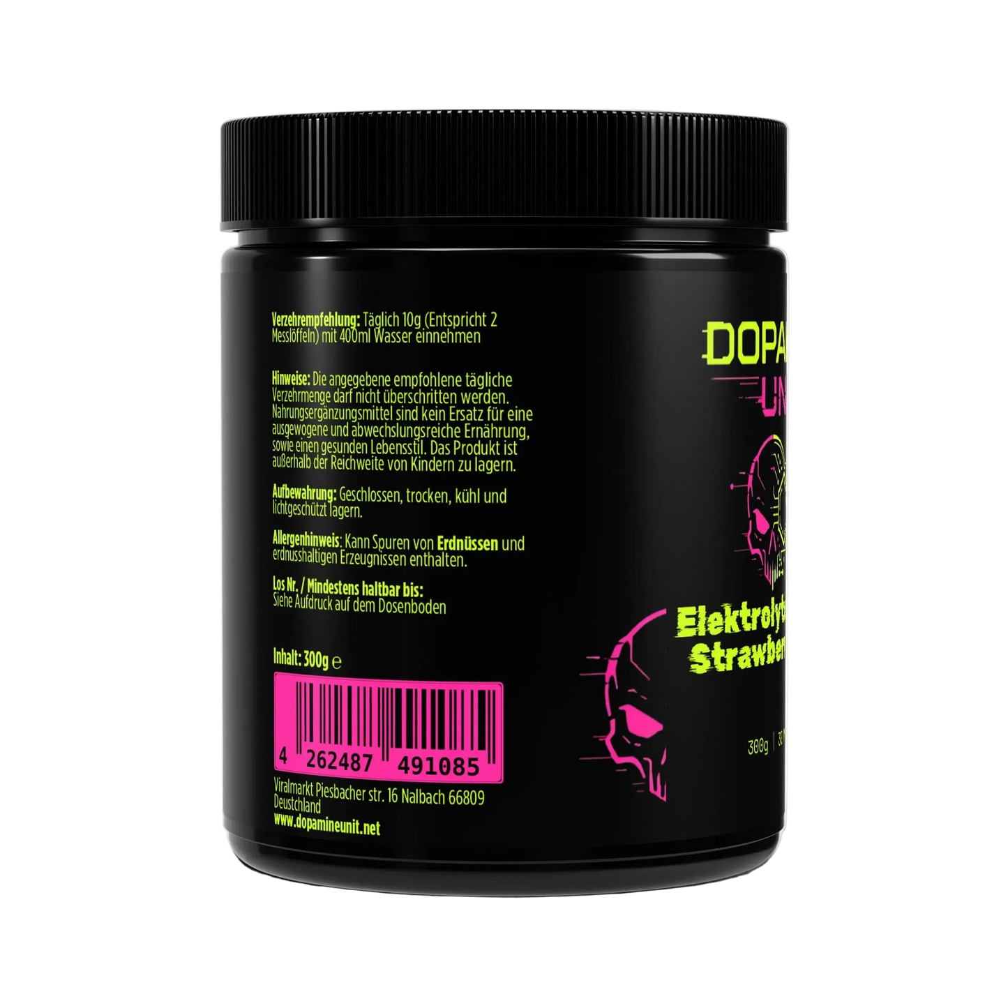 Elektrolyte Pulver Strawberry Lemon - 300g
