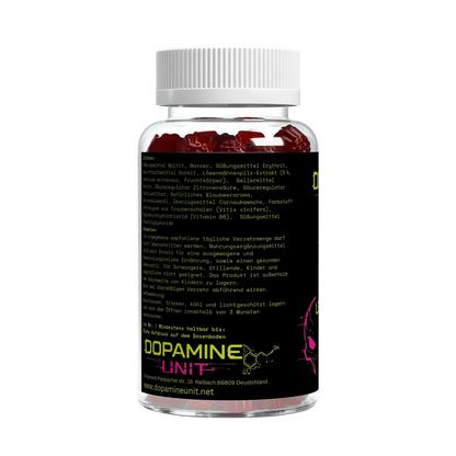Löwenmähne + Vitamin B6 Gummies - 60 Stk.