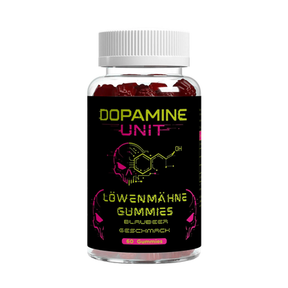 Löwenmähne + Vitamin B6 Gummies - 60 Stk.
