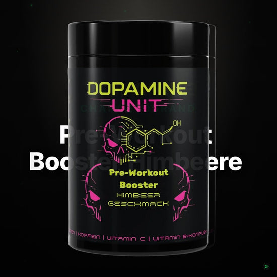 Pre-Workout Booster Himbeere - 520g – Clean Showcase