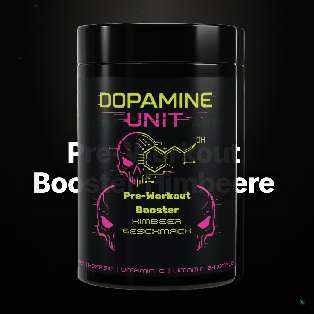 Pre-Workout Booster Himbeere - 520g – Clean Showcase
