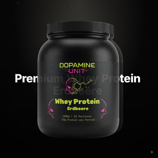 Premium Whey Protein Erdbeere - 1.000g – Clean Showcase