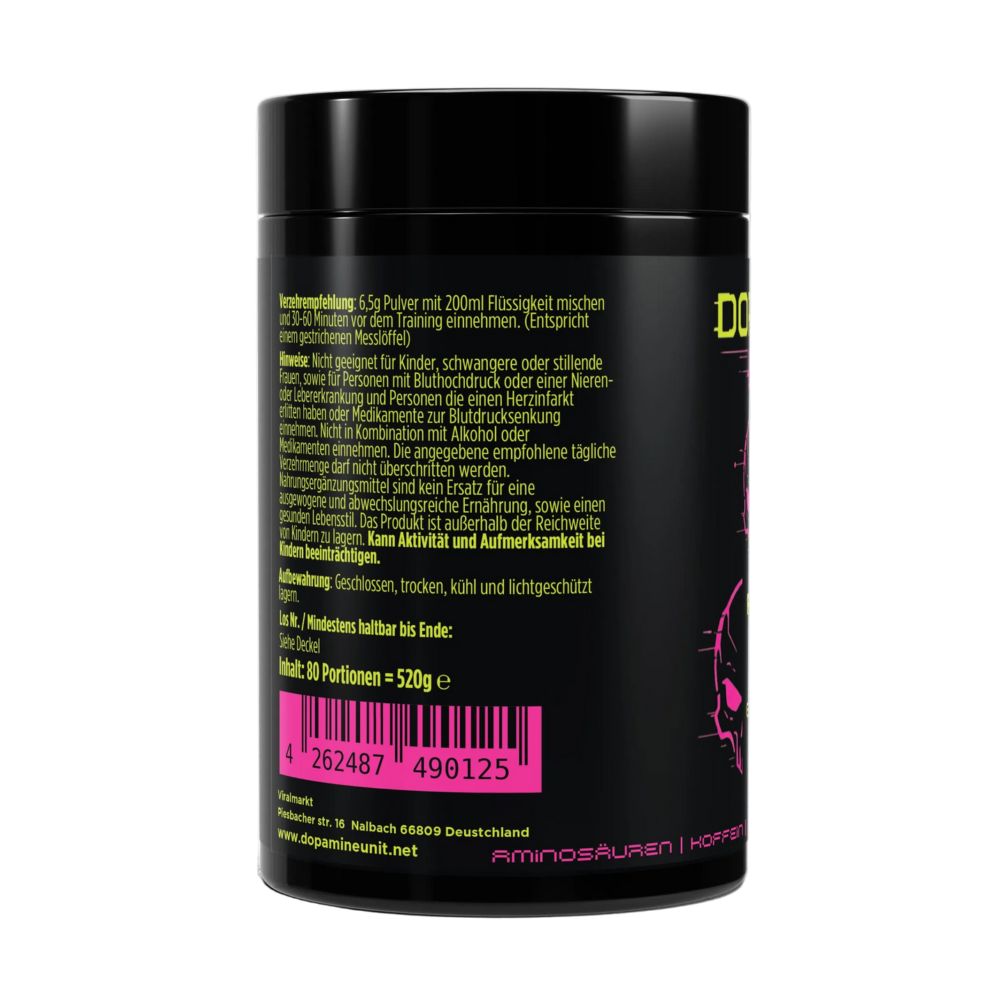 Pre-Workout Booster Orange - 520g