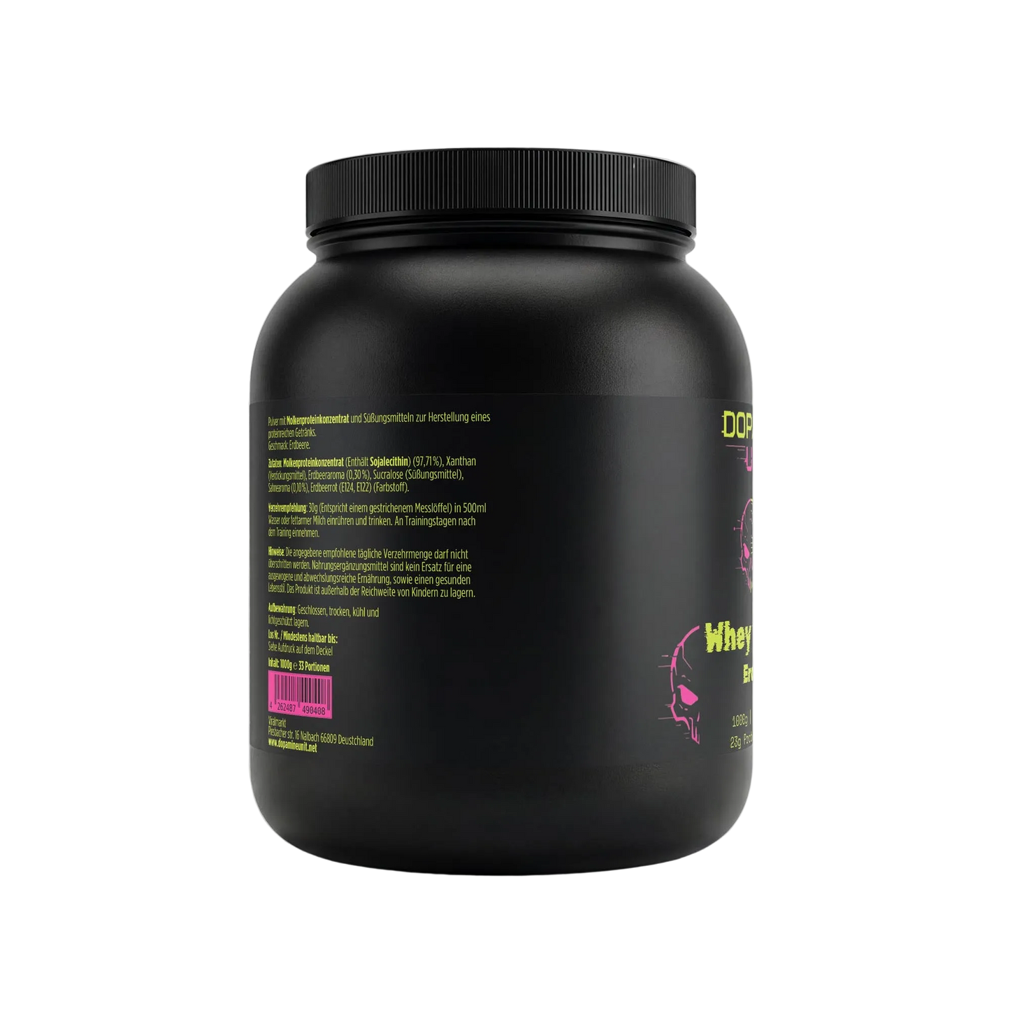 Premium Whey Protein Erdbeere - 1.000g