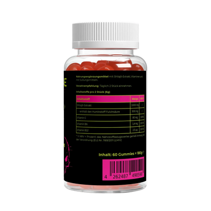 Shilajit Load 1000 + Vitamin C,B6, B12 - 60stk. gummies