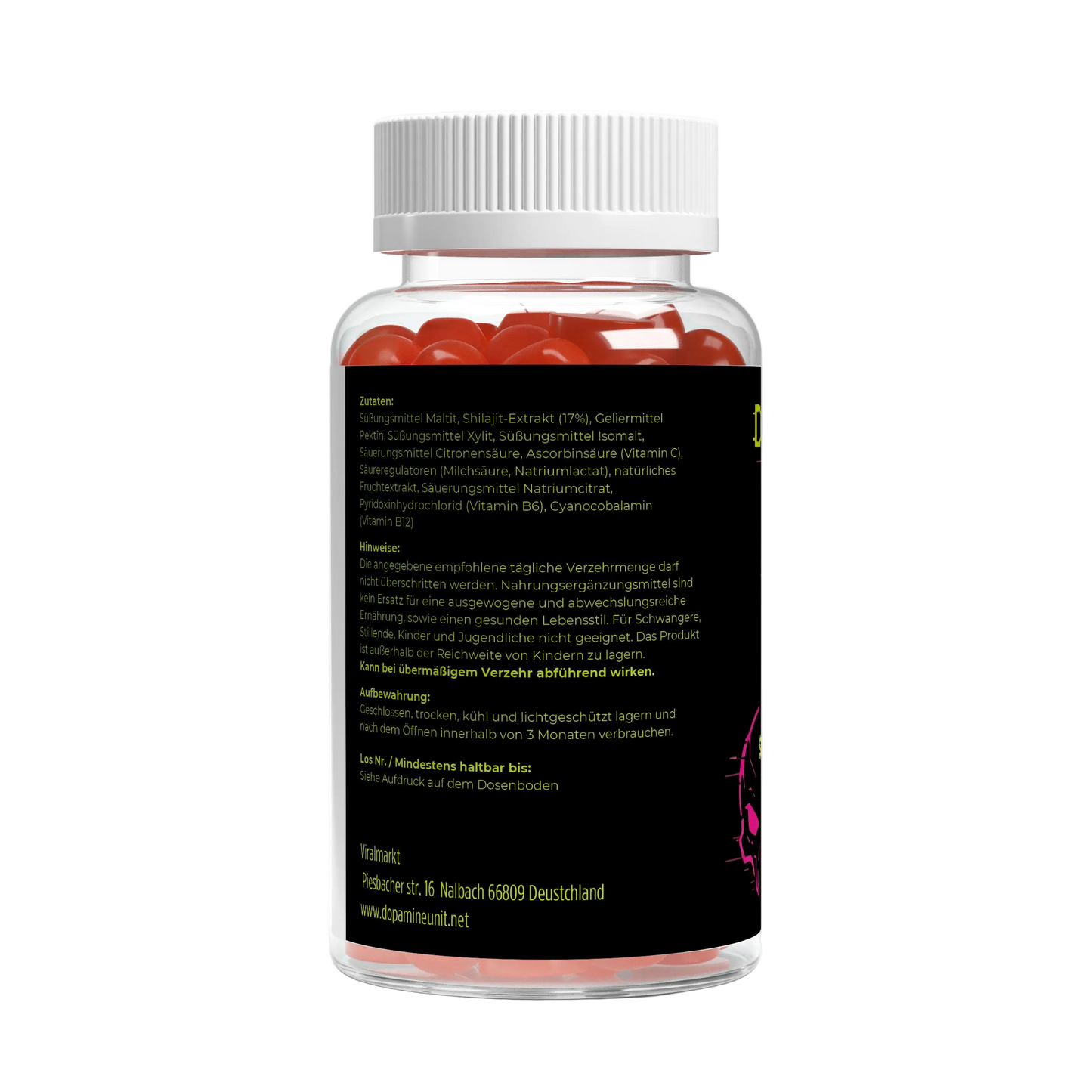 Shilajit Load 1000 + Vitamin C,B6, B12 - 60stk. gummies