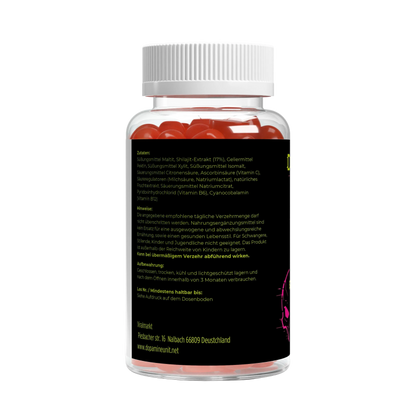 Shilajit Load 1000 + Vitamin C,B6, B12 - 60stk. gummies